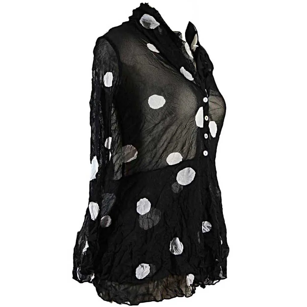 Comfy USA Natalie Dot Jacket