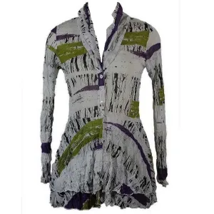 Comfy USA Natalie Jacket White