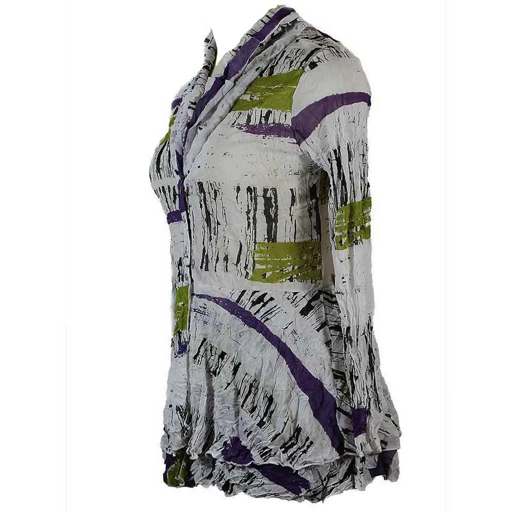 Comfy USA Natalie Jacket White