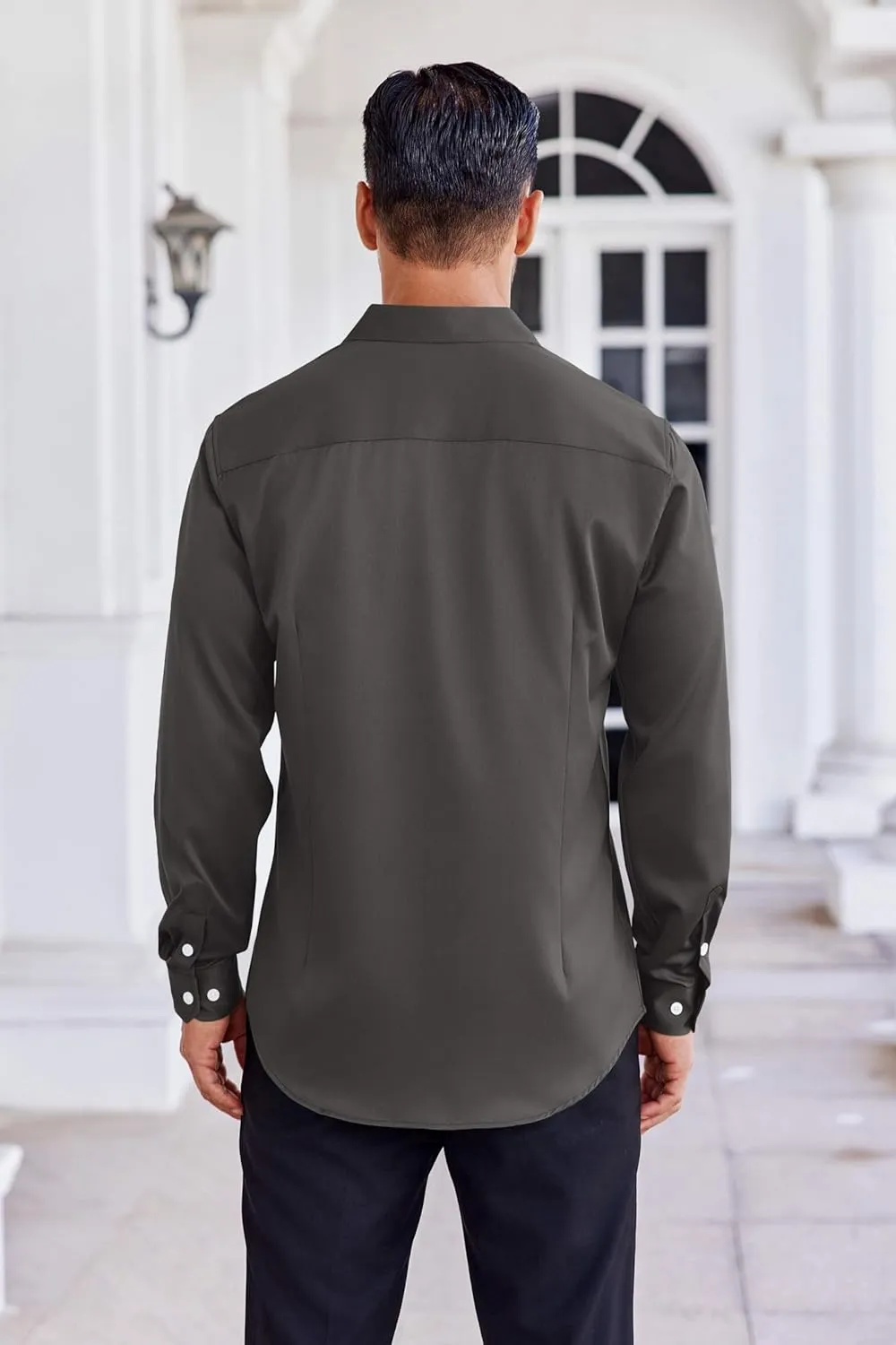 COOFANDY Mens Dress Shirt Long Sleeve Wrinkle Free Formal Shirts Business Casual Button Down Shirts