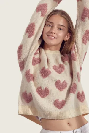 Cozy Heart Sweater