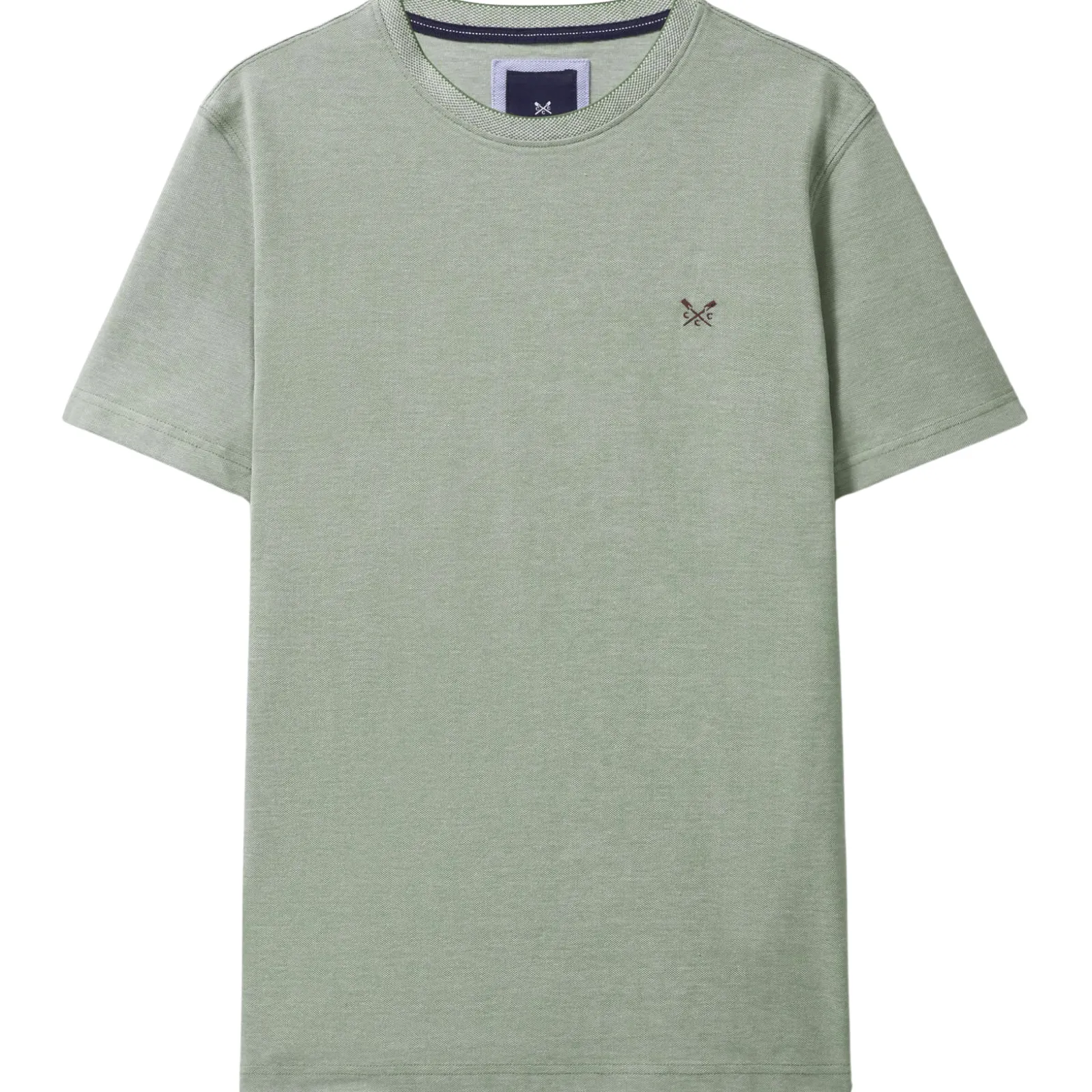 Crew Clothing Mens Oxford T-Shirt