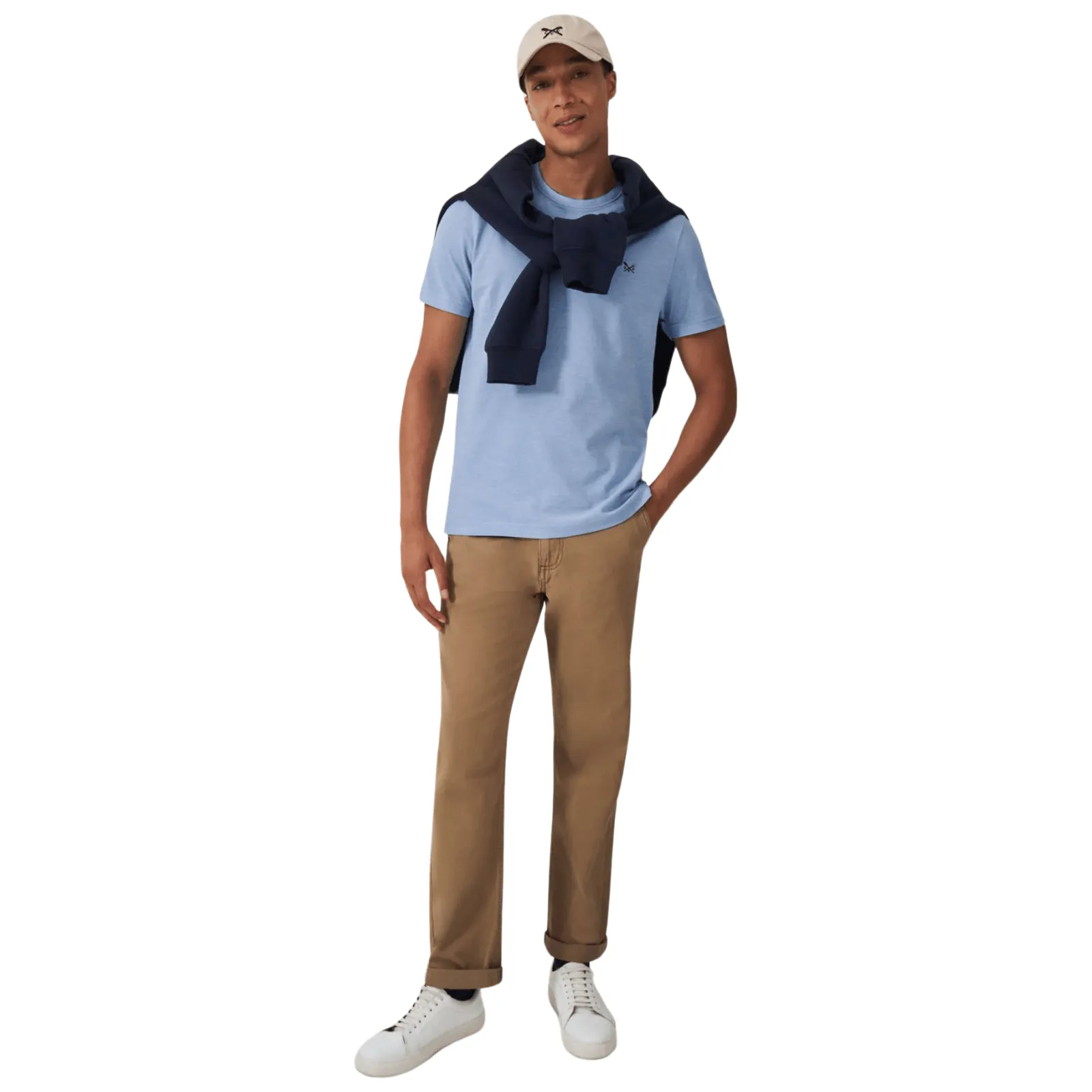Crew Clothing Mens Oxford T-Shirt