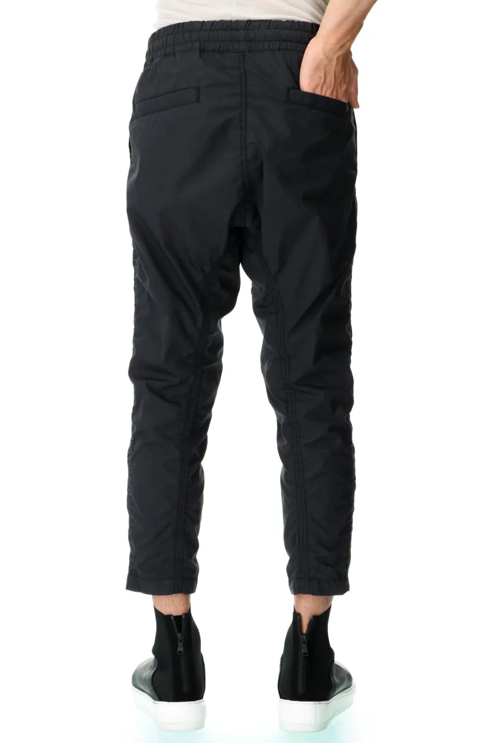 Cropped easy Pants Black