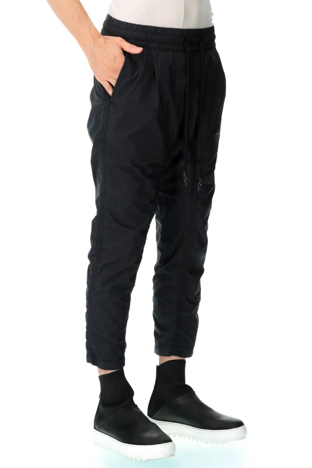 Cropped easy Pants Black