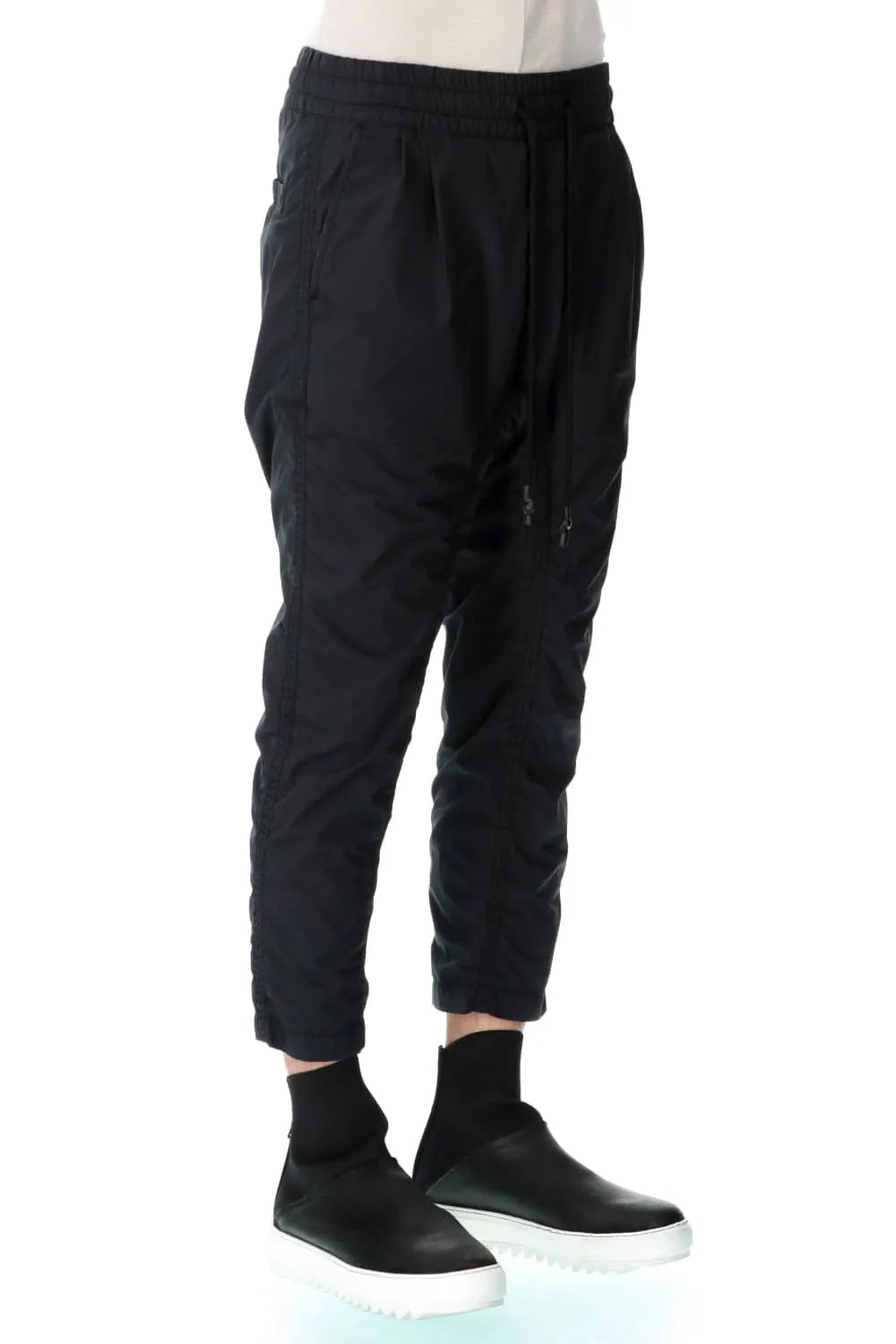 Cropped easy Pants Black