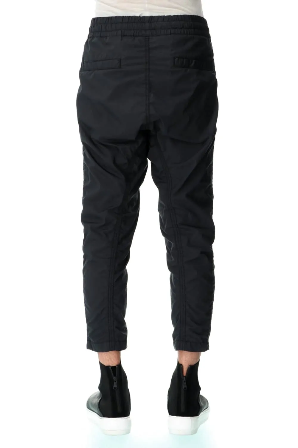 Cropped easy Pants Black