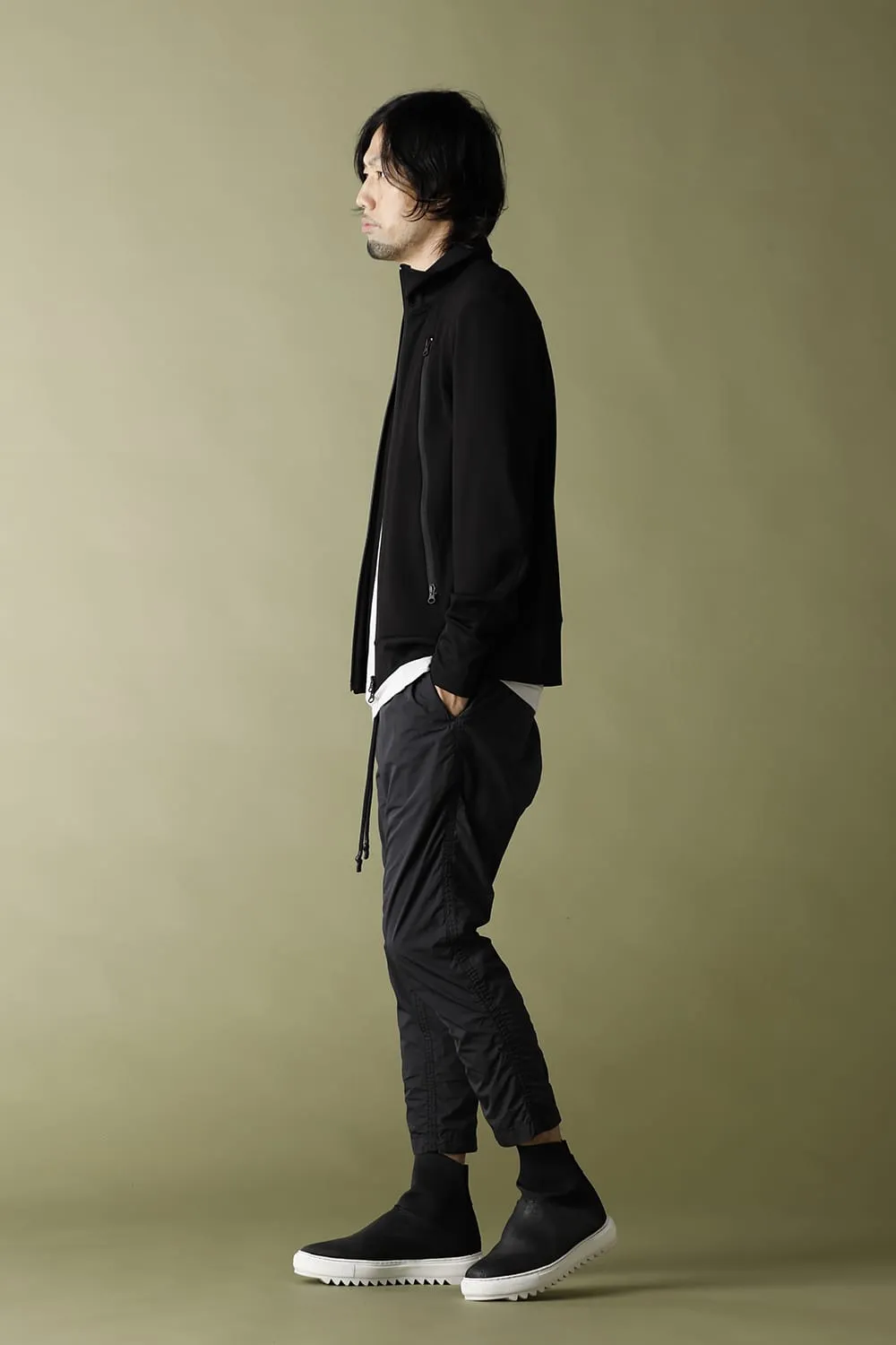 Cropped easy Pants Black