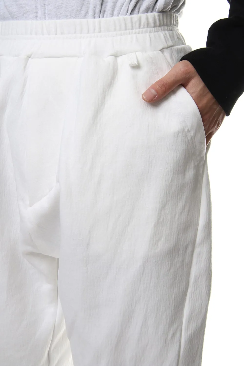 CROPPED EASY PANTS with KEY STRAP Off