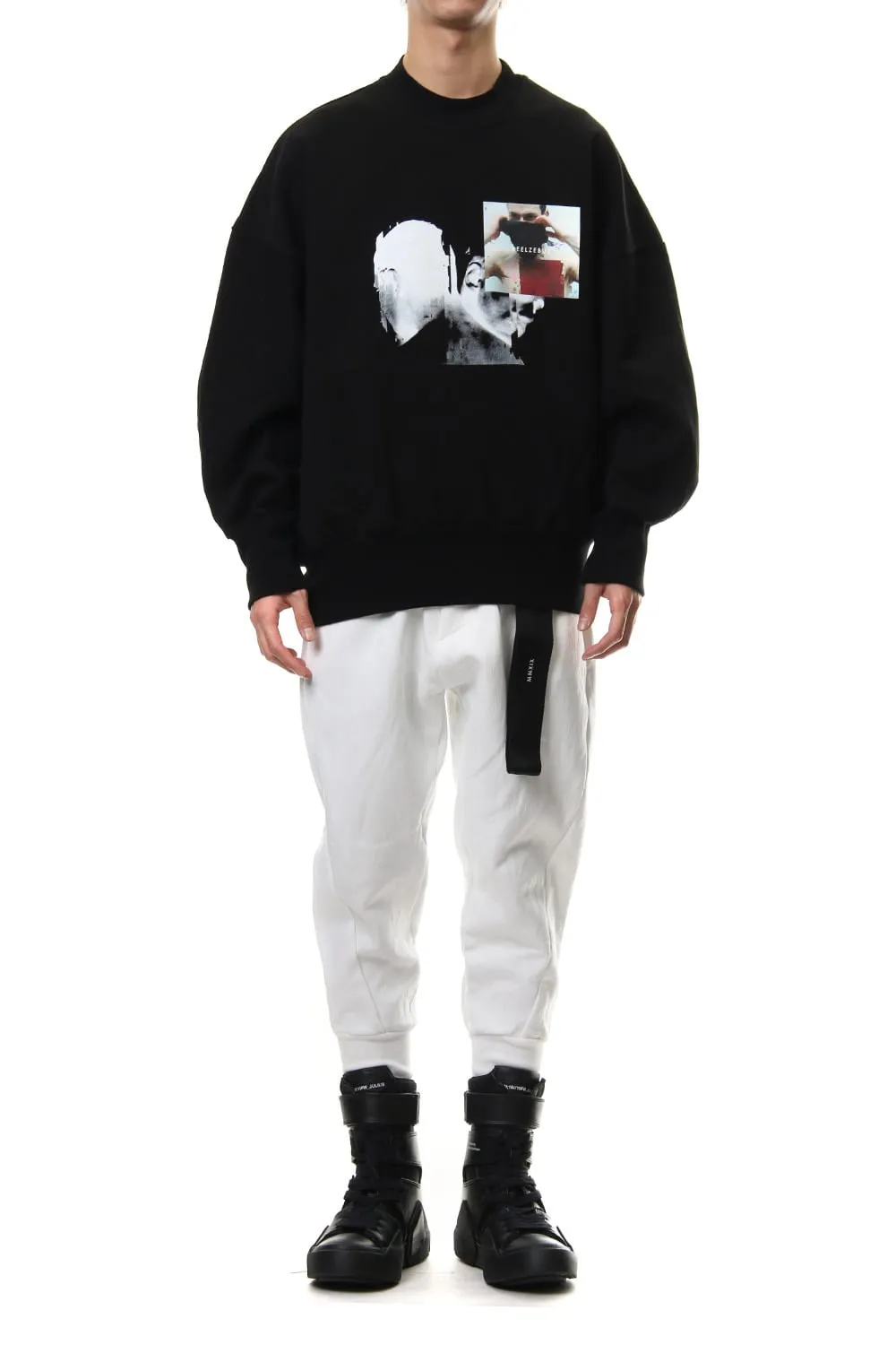 CROPPED EASY PANTS with KEY STRAP Off