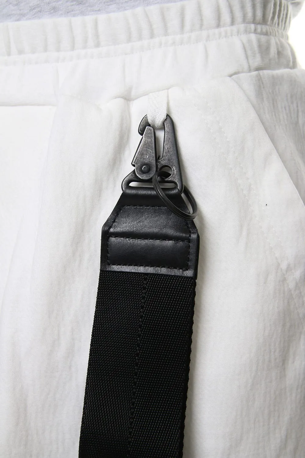 CROPPED EASY PANTS with KEY STRAP Off
