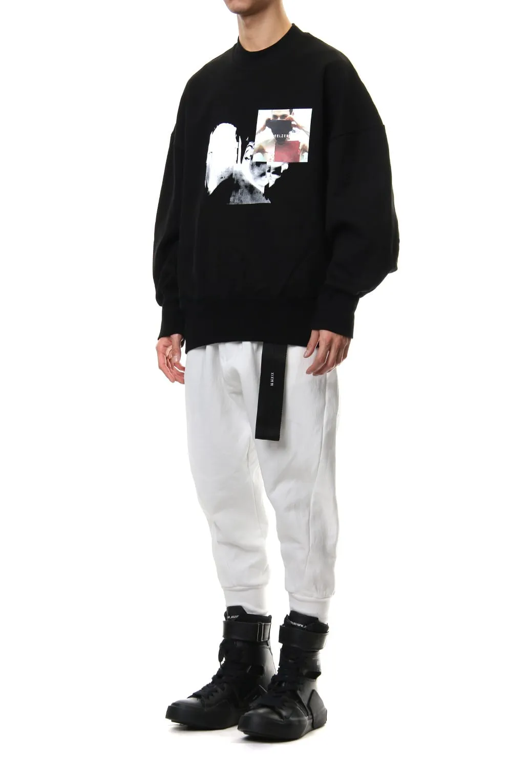 CROPPED EASY PANTS with KEY STRAP Off