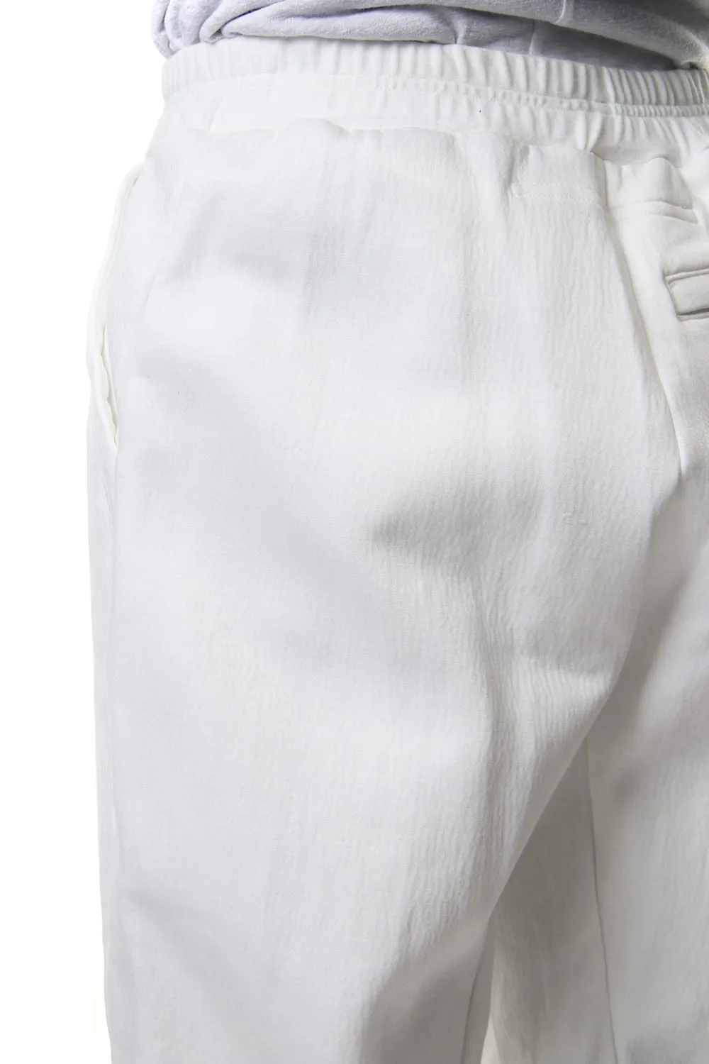 CROPPED EASY PANTS with KEY STRAP Off