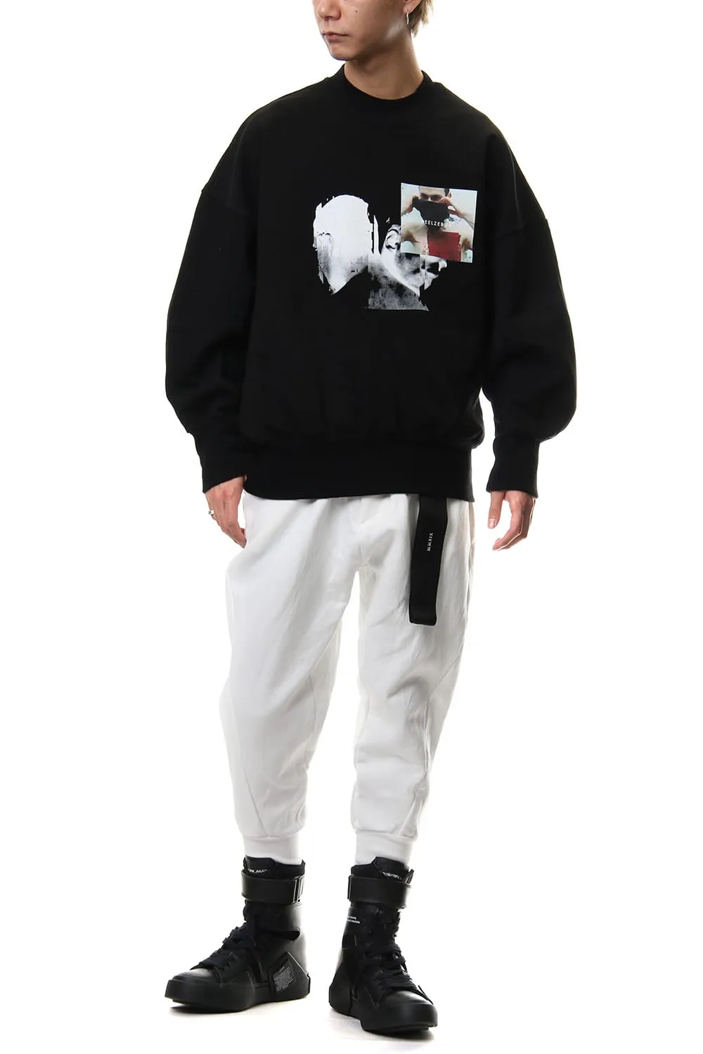 CROPPED EASY PANTS with KEY STRAP Off