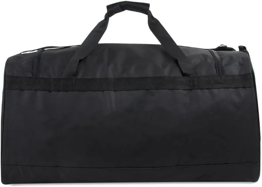 Custom Duffel Bag - Duffel Bag with Text for Personalized Touch - Sleek Design Made from Strong Denier Polyester - Bag Measures 24x12x11.5 inches - Three Spacious Zippered Compartments