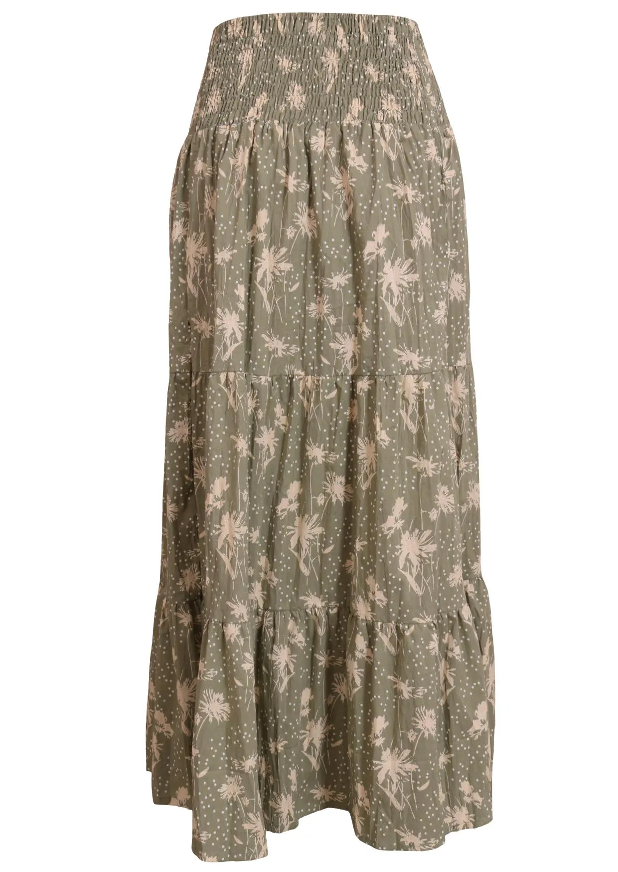 Dawn Maxi Skirt Cascade