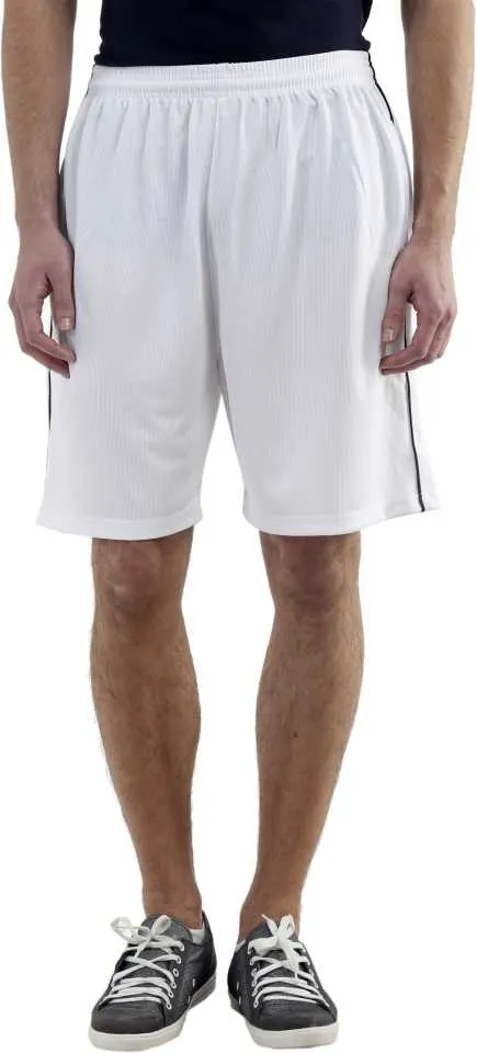 Dee Mannequin Jolly Cotton Shorts for Men Set of 2 (White / Black)