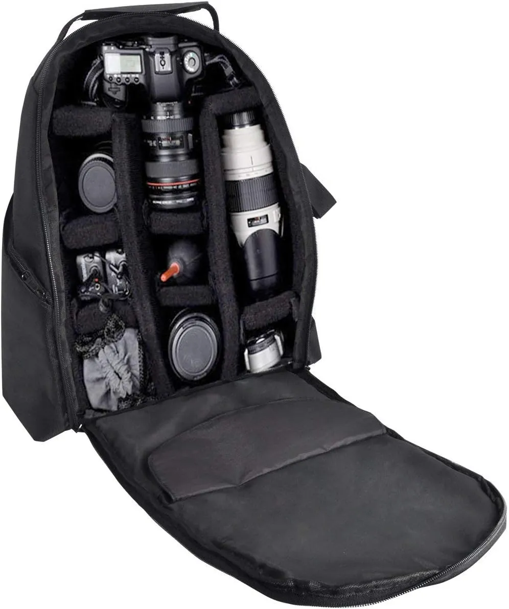Deluxe Photo/Video Backpack Camera Bag Sling Style for Nikon D3300 D5300 D5500 D3400 D5600