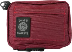 DIME BAGS Omerta Boss with Lock Padded Pouch with Activated Carbon Technology | 3-Digit Combo Lock | Low-Profile, Sleek Design