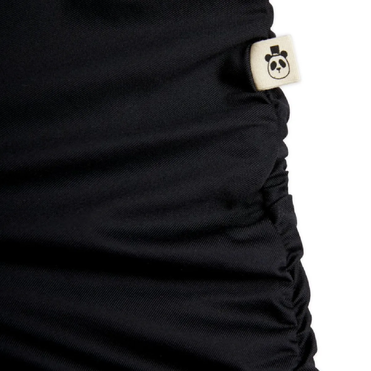 Draped Sporty Bike Shorts