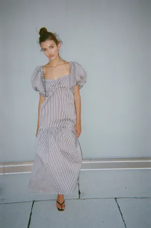 East Village Cotton Striped Dress by Madeline Marie