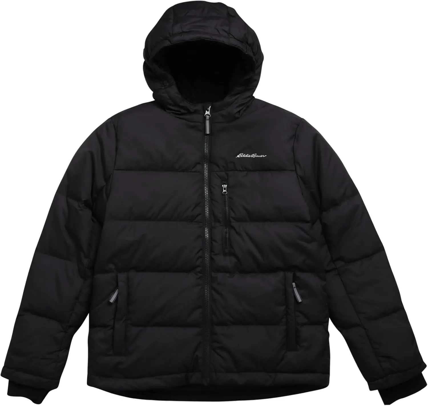 Eddie Bauer Boys' Winter Jacket - Heavyweight Quilted Down Jacket - Insulated Hooded Outerwear Coat for Boys (5-16)