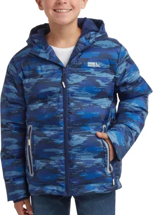 Eddie Bauer Boys' Winter Jacket - Heavyweight Quilted Down Jacket - Insulated Hooded Outerwear Coat for Boys (5-16)