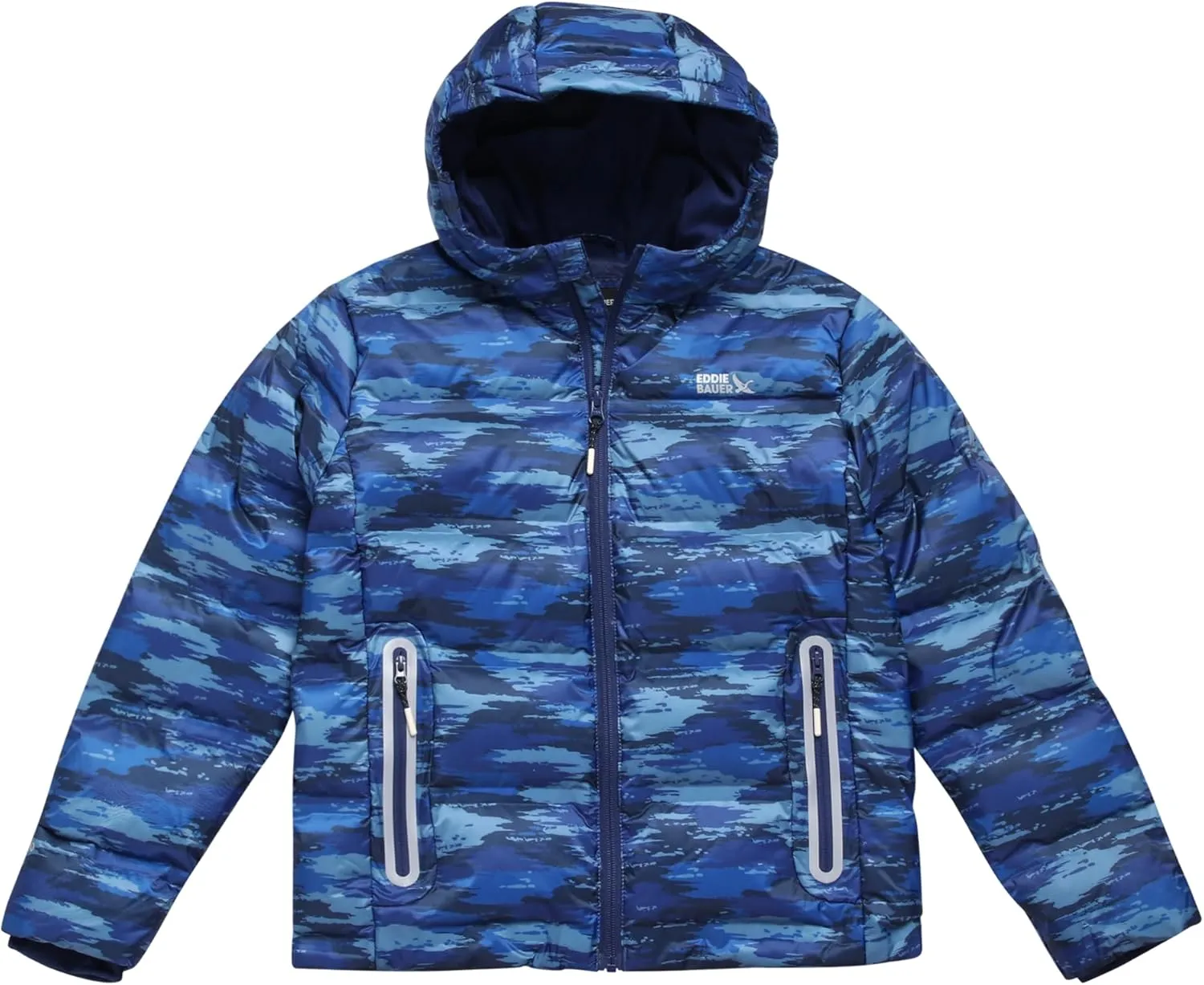 Eddie Bauer Boys' Winter Jacket - Heavyweight Quilted Down Jacket - Insulated Hooded Outerwear Coat for Boys (5-16)