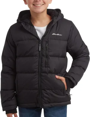 Eddie Bauer Boys' Winter Jacket - Heavyweight Quilted Down Jacket - Insulated Hooded Outerwear Coat for Boys (5-16)