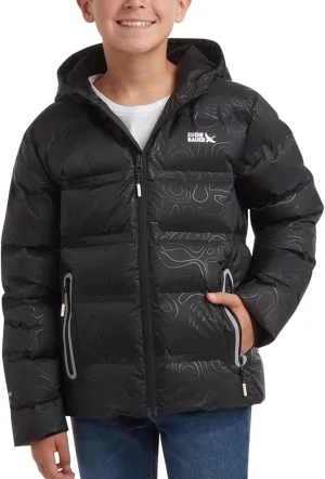 Eddie Bauer Boys' Winter Jacket - Heavyweight Quilted Down Jacket - Insulated Hooded Outerwear Coat for Boys (5-16)