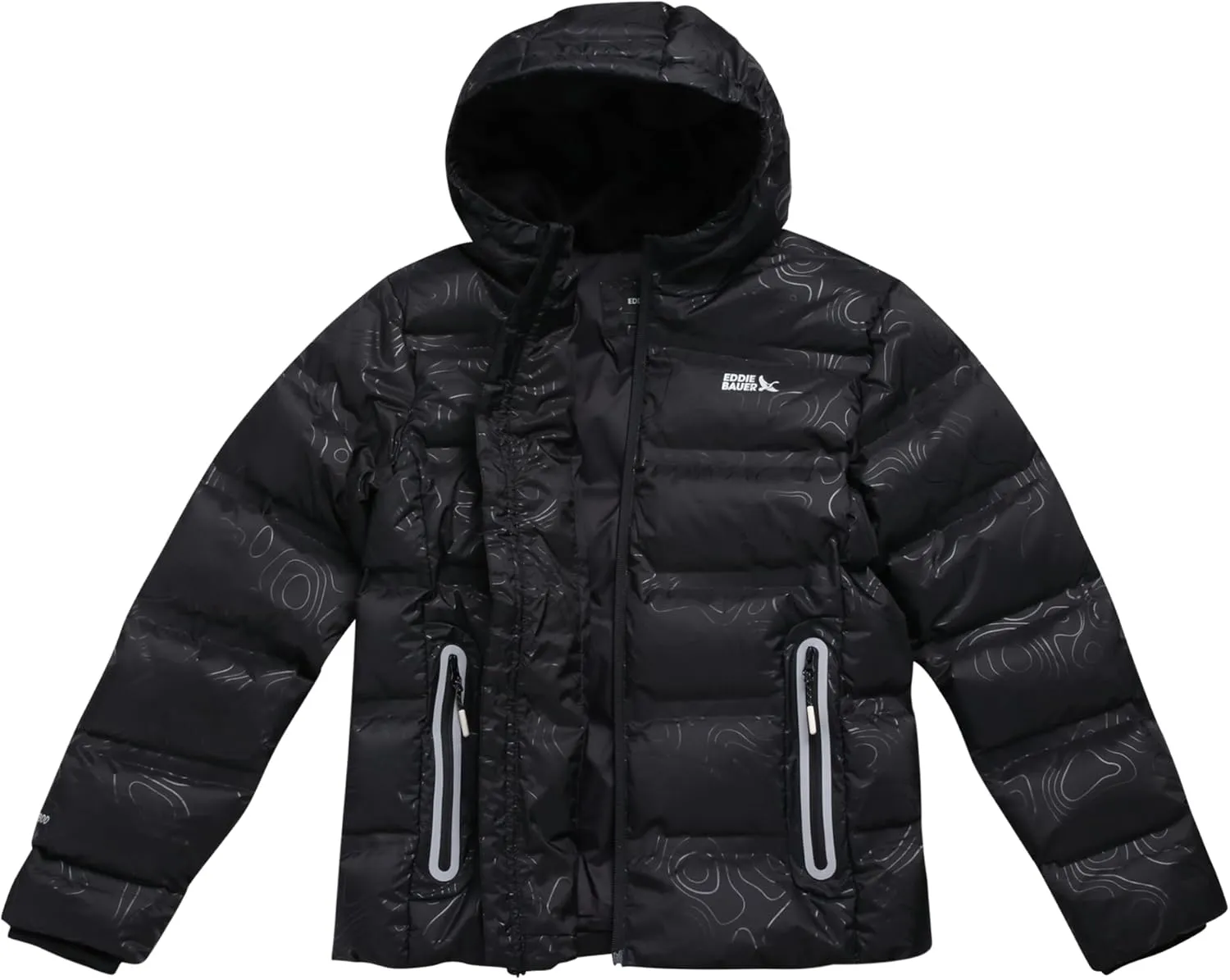 Eddie Bauer Boys' Winter Jacket - Heavyweight Quilted Down Jacket - Insulated Hooded Outerwear Coat for Boys (5-16)