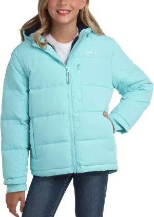 Eddie Bauer Girls' Winter Jacket - Heavyweight Quilted Down Jacket - Insulated Hooded Outerwear Coat for Girls (5-20)