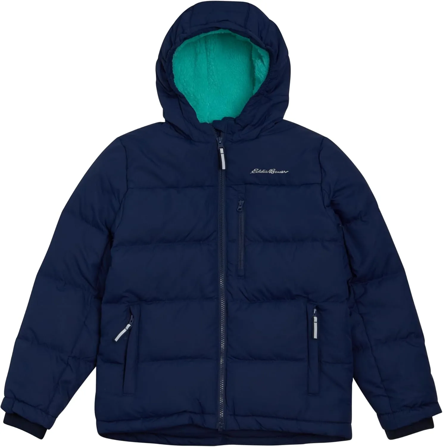 Eddie Bauer Girls' Winter Jacket - Heavyweight Quilted Down Jacket - Insulated Hooded Outerwear Coat for Girls (5-20)