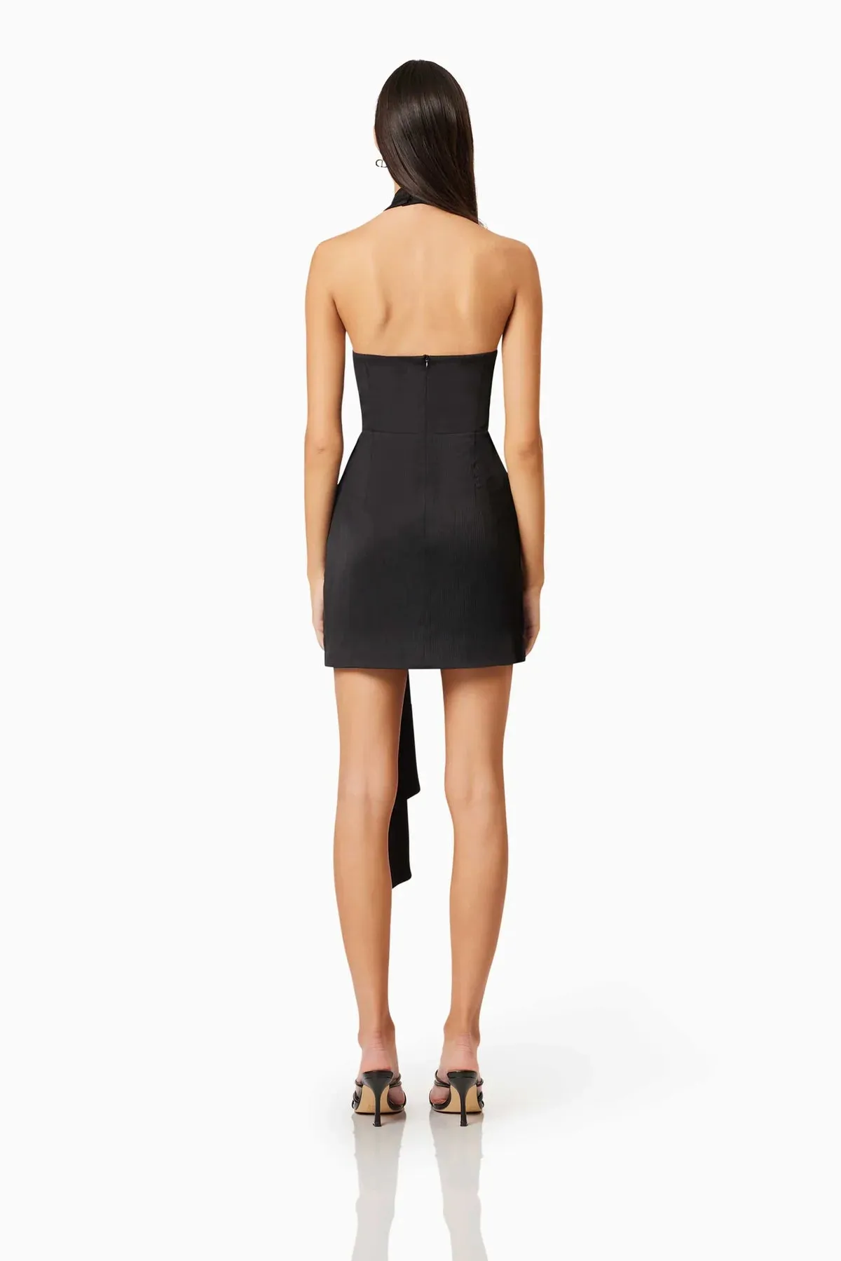 ELLIATT - Myra Mini Halter Dress - Black