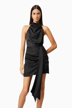 ELLIATT - Myra Mini Halter Dress - Black