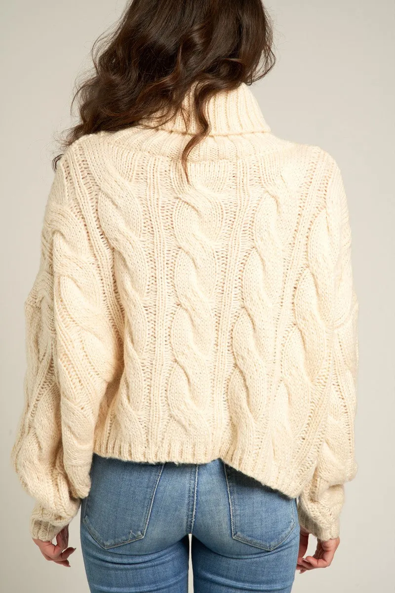 Fall Festival Turtle Neck Sweater
