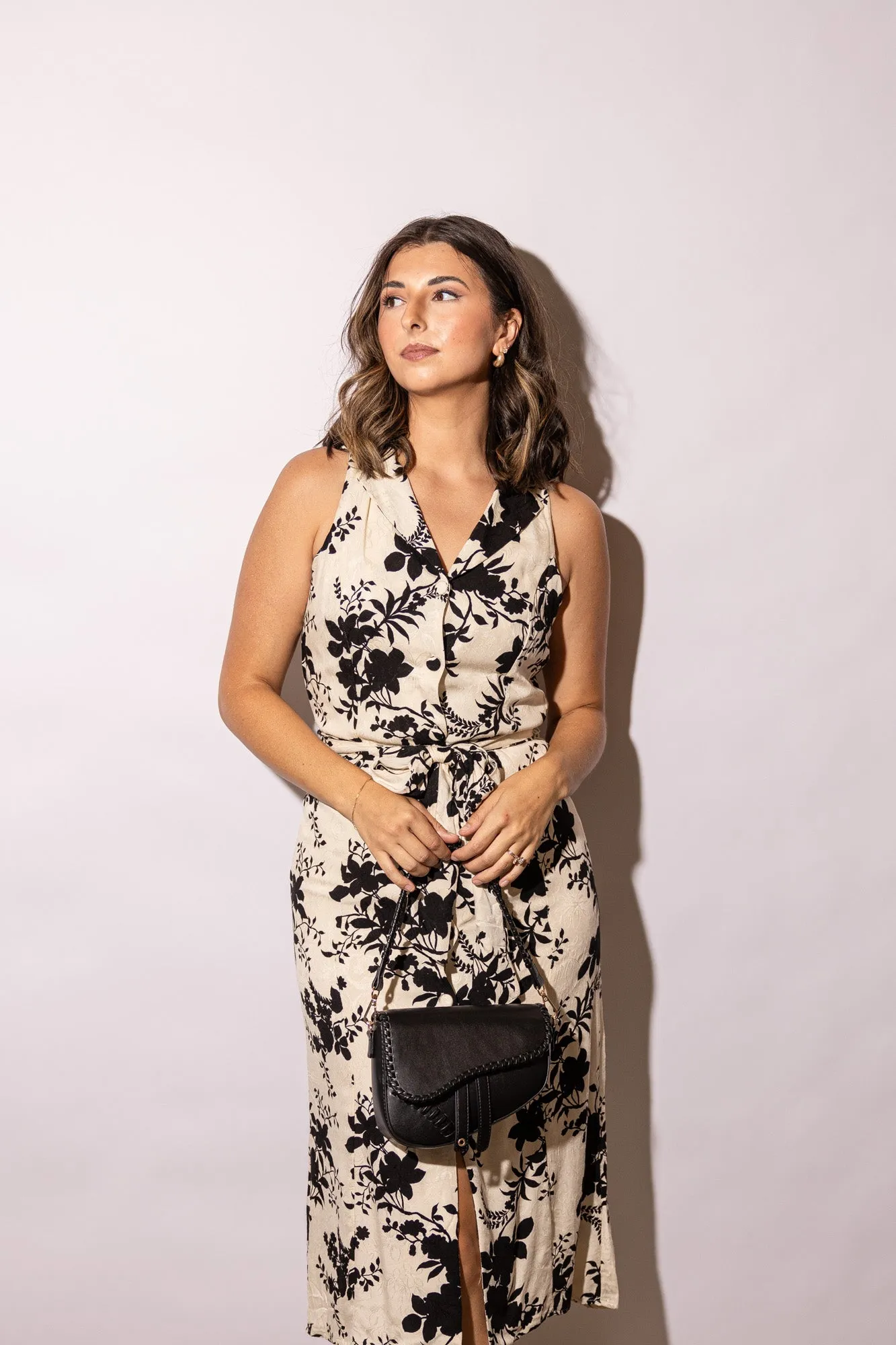 Fallon Printed Midi Dress