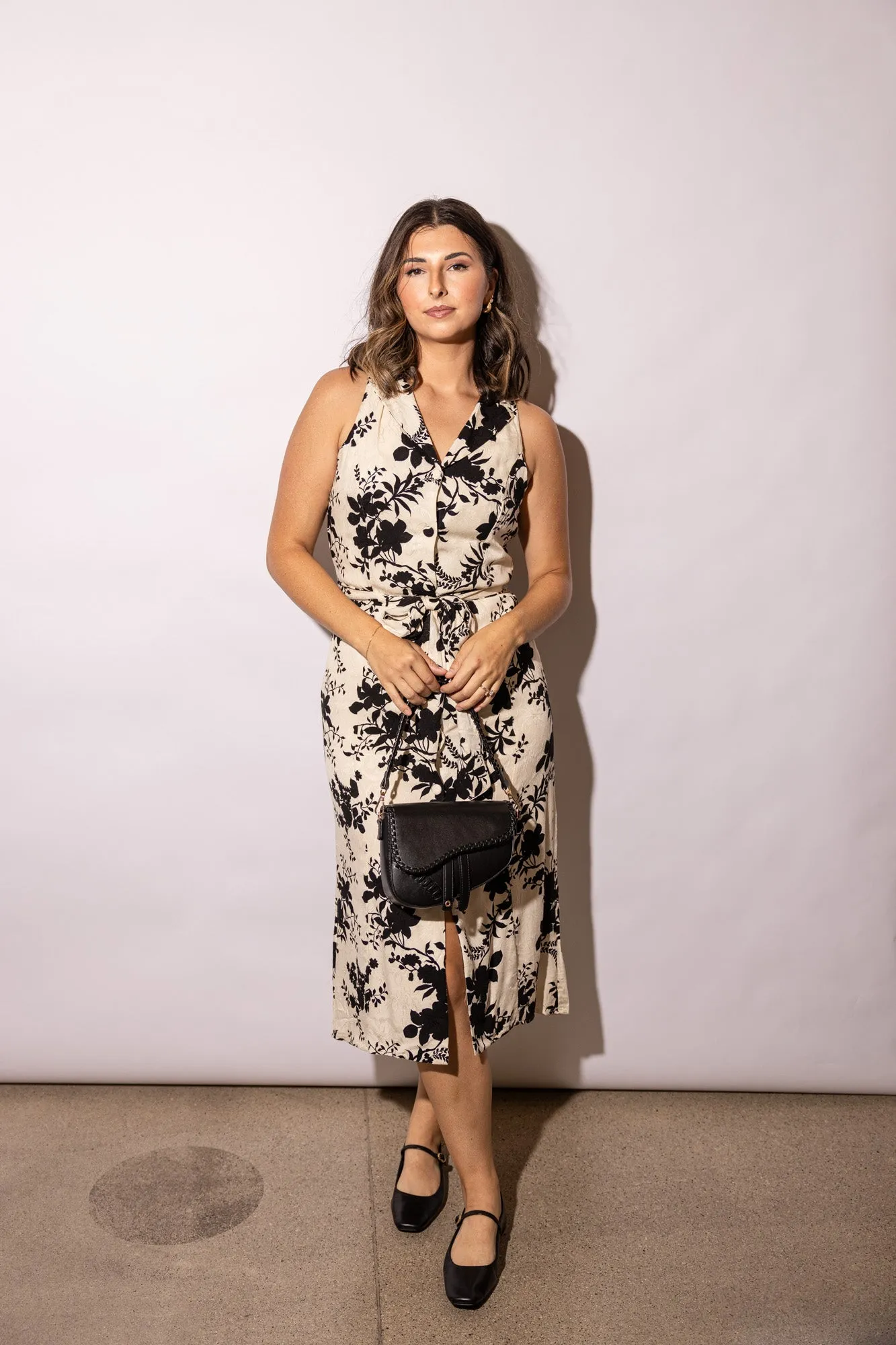 Fallon Printed Midi Dress
