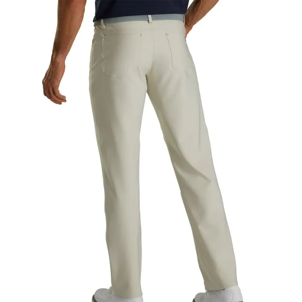 FootJoy Men's 5-Pocket Golf Pant 24478 - Stone (Previous Season Style)