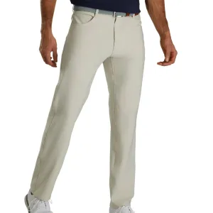 FootJoy Men's 5-Pocket Golf Pant 24478 - Stone (Previous Season Style)