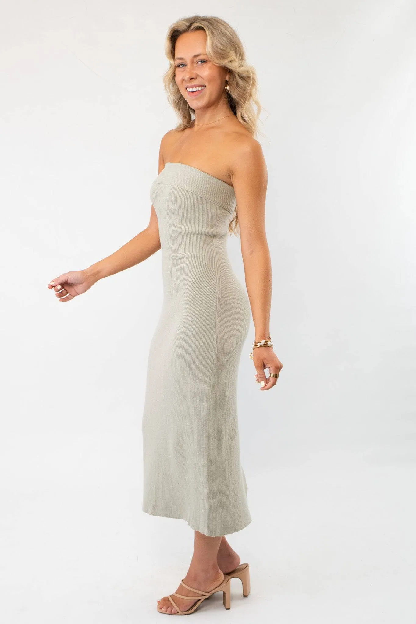 Free People Butter Bean Ravena Sweater Midi Dress