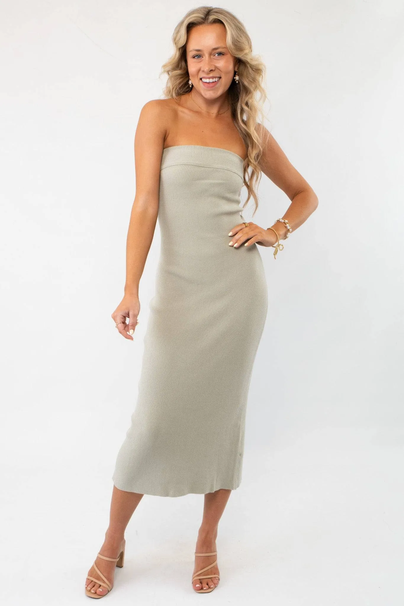 Free People Butter Bean Ravena Sweater Midi Dress