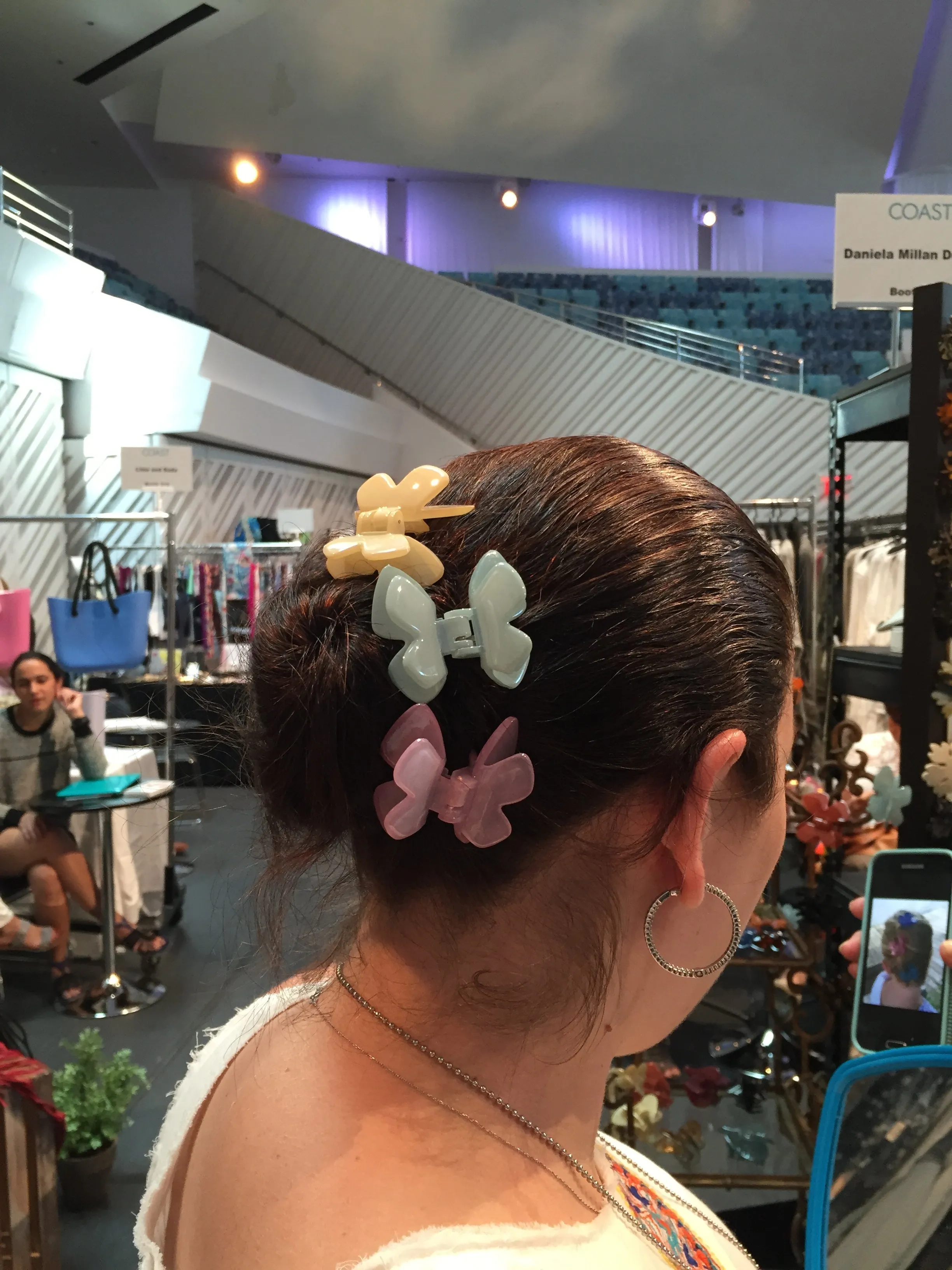 French Atelier Small Butterfly Clip