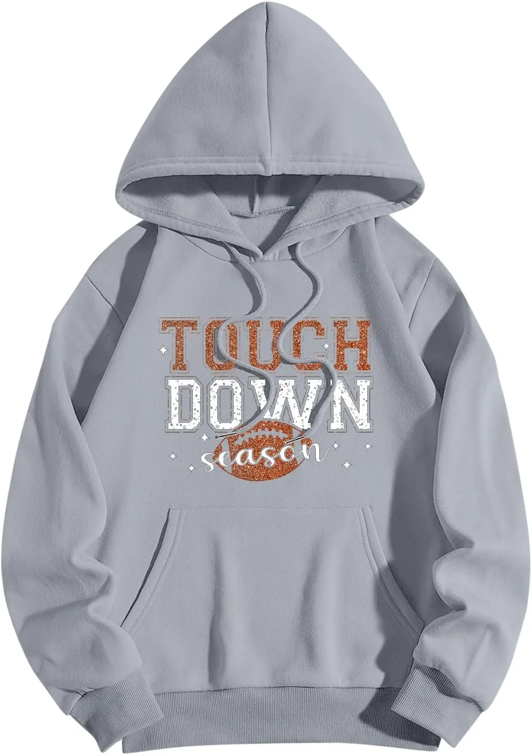 Game Day Overalls,Game Day Football Hoodie Casual Long Sleeve Crew Neck Funny Print Sweatshirts Print Loose Pullover