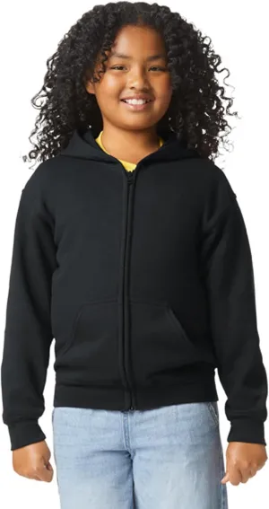 Gildan Kids' Full Zip Hoodie Sweatshirt, Style G18600B
