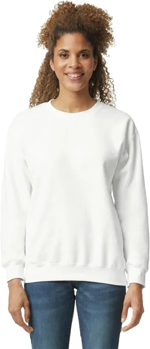 Gildan Unisex Adult Fleece Crewneck Sweatshirt, Style G18000, Multipack