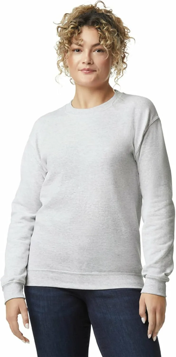 Gildan Unisex Adult Fleece Crewneck Sweatshirt, Style G18000, Multipack