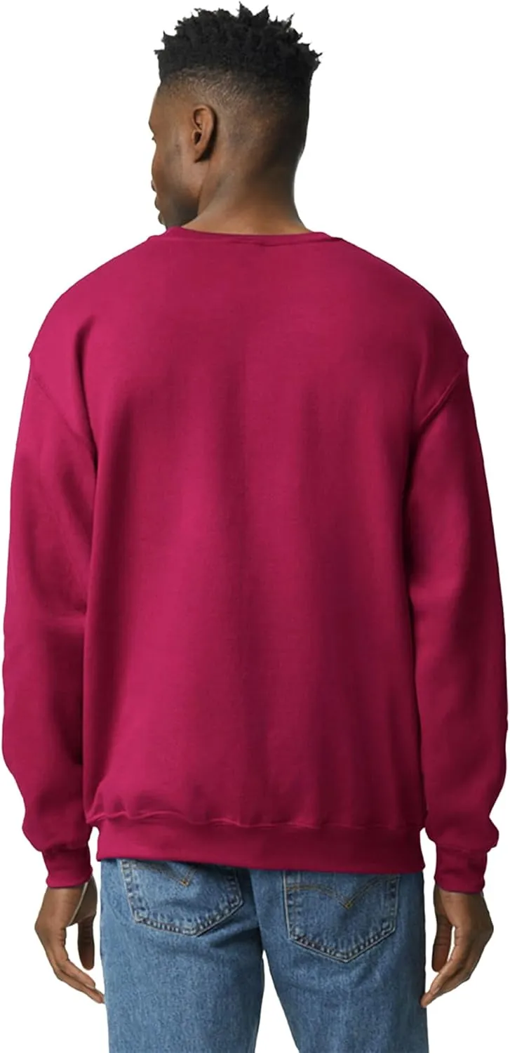 Gildan Unisex Adult Fleece Crewneck Sweatshirt, Style G18000, Multipack