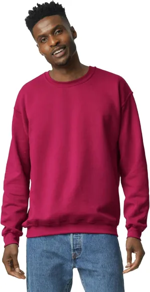 Gildan Unisex Adult Fleece Crewneck Sweatshirt, Style G18000, Multipack