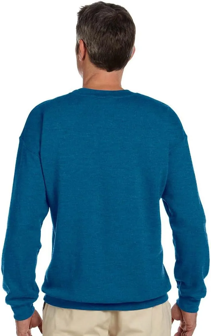 Gildan Unisex Adult Fleece Crewneck Sweatshirt, Style G18000, Multipack